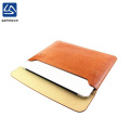 wholesale new design brown durable 13 inch leather laptop sleeve